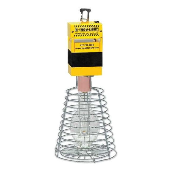 Southwire HANG-A-LIGHT Metal Halide Yellow Temporary Hanging Light 111400PS