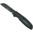 thumbnail image 1 of Southwire Tools & Equipment CSPKD2 Edgeforce Pocket Knife, 2.58" blade, D2 Steel, Stonewash Black Oxide Finish For Corrosion Resistance- Straight Blade Ideal For Splicing, 1 of 3