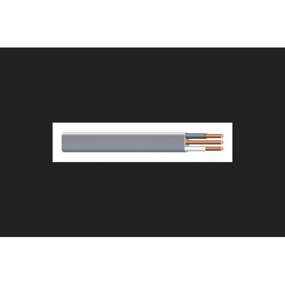 Southwire Underground Feeder Wire 12 Ga, 2 Conductor 20 Amp 600 V 90 Deg C 1000 ' Gray