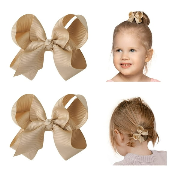 Southwit 12 Pcs 3'' Hair Bows Hand-Made Grosgrain Ribbon Toddler Hair Accessories With Alligator Clip For Baby Girls Toddlers Teens Black