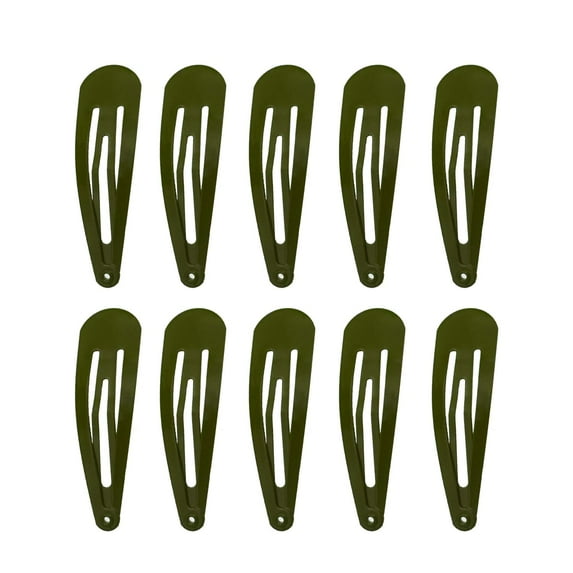 Southwit 50 Pack of Snap Hair Clips Hair Barrettes for Kids, Girls and Women, 50 mm (Fresh Green)