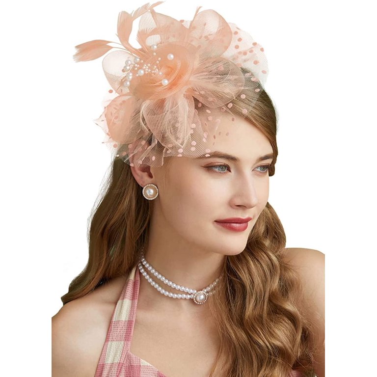 Southwit Fascinators Hat for Women Tea Party Headband  display picture 2