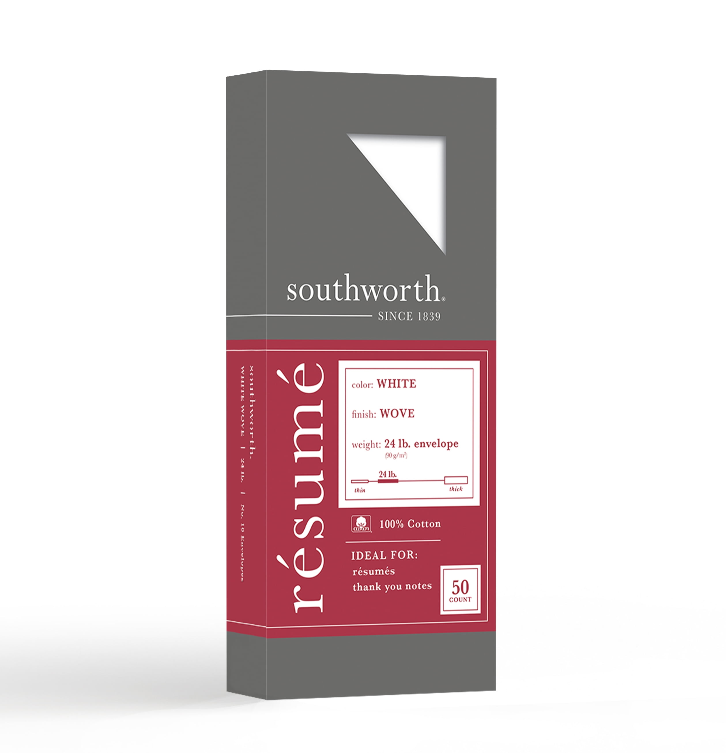 Southworth 100 Cotton 10 Resume - Southworth 100 Cotton 10 Resume Envelopes Assembled Size 4 125 X 9 5 24 Lb Wove Finish White 25 Envelopes 462f27a7 A1b5 4ee8 9cf4 C6f85a1f84e7 1.bfb2058e0891ad1d2d74826833ae1bee 