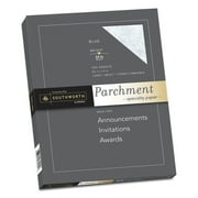 Southworth Parchment Specialty Paper Blue 24lb 8 1/2 x 11 100 Sheets P964CK336