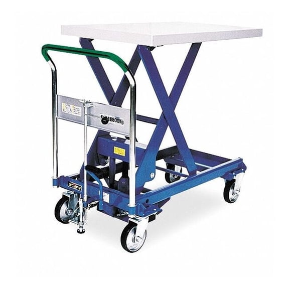 Southworth Scissor Lift Cart,1100 lb.,Steel,Fixed A-500