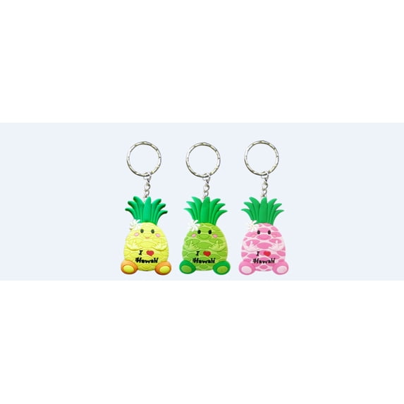 Souvenir Key Chain Pineapple K/r Pack