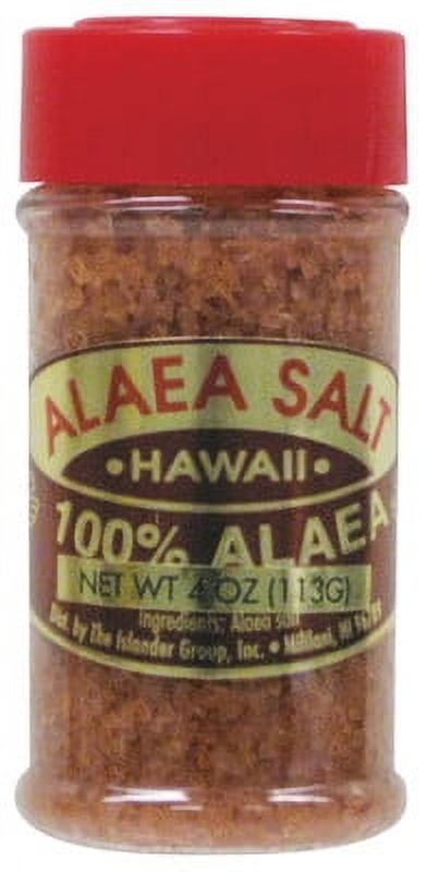 Souvenir Kitchen Alaea Red Salt Hawaii Plastic Bottle 4 oz