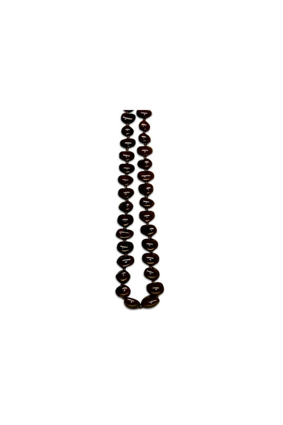 KC Hawaii Traditional Brown Kukui Nut Lei Necklace Souvenir for Adults