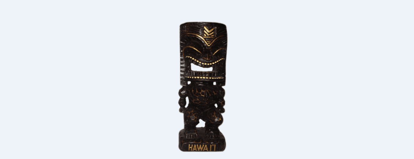 Souvenir Tiki Love Tiki 6.5"