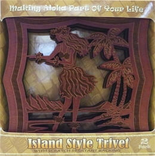 Souvenir Wood Wood Hula Girl Trivit