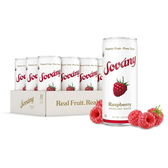 Sovny USDA Organic  Raspberry 12 Pack