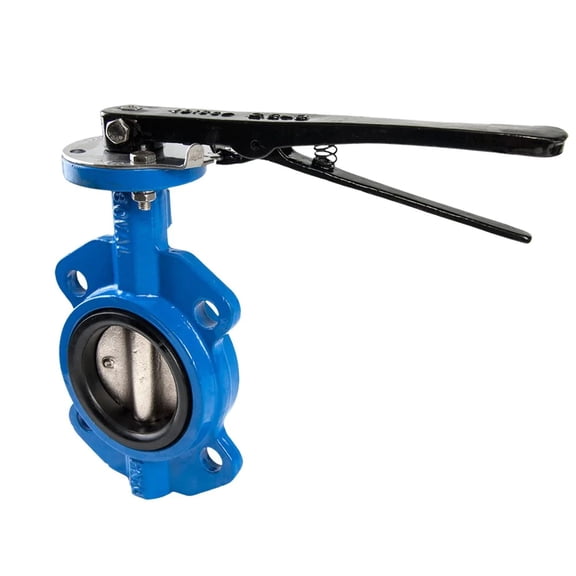 Soval 840-050 5 Cast Iron Wafer Style Butterfly Valve - Ductile Disc
