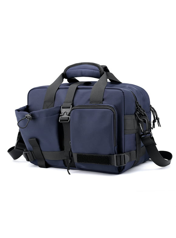 Sovegavy Nylon Messenger Bag Men Medium Crossbody Bag and Shoulder Bag for Travel School