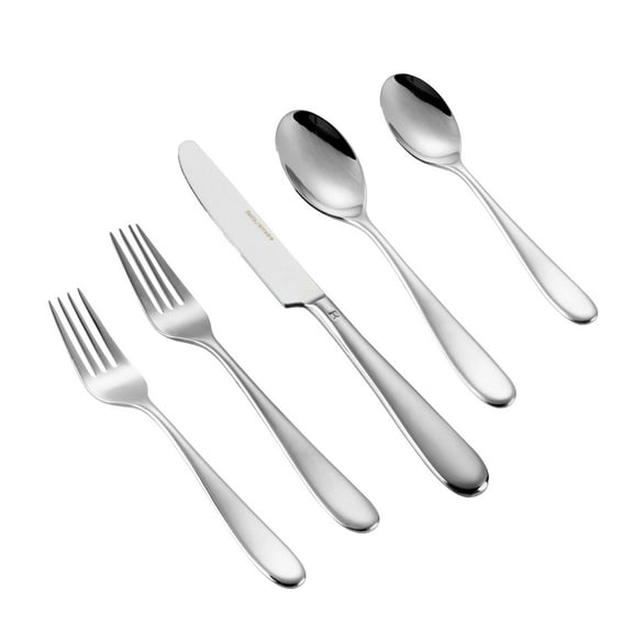 Sovereign 18/10 Stainless Steel Flatware Set - with Service for 2 - 10 count box
