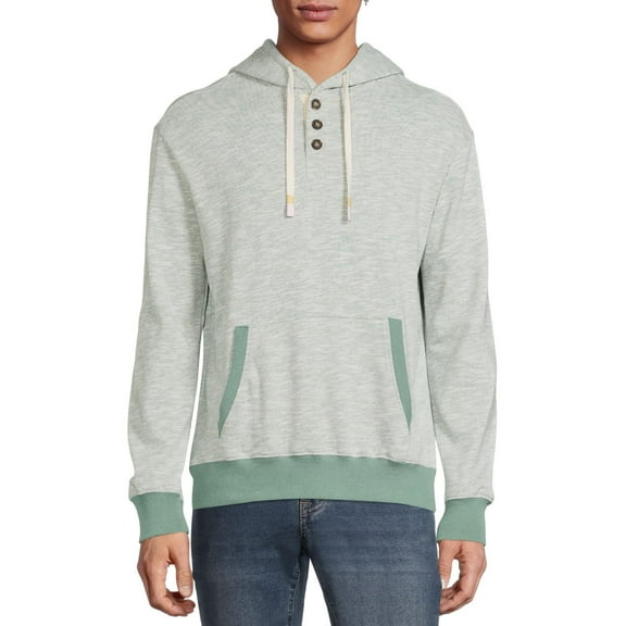 Sovereign Code Men's Long Sleeve Navarus Heathered Hoodie, XL (18-20)