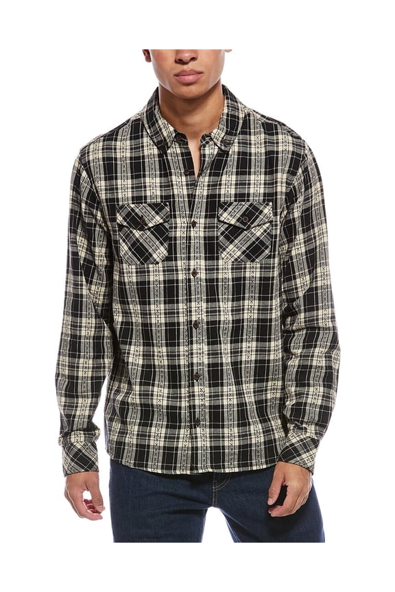 mens Christopher Shirt, m, Tan