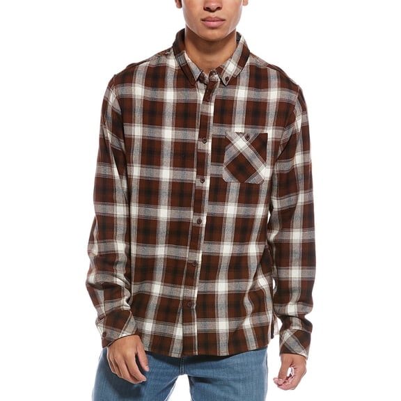 Sovereign Code mens Durian Shirt, m, Brown