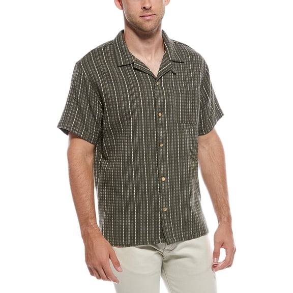 Sovereign Code mens Evander Woven Shirt, XL, Green