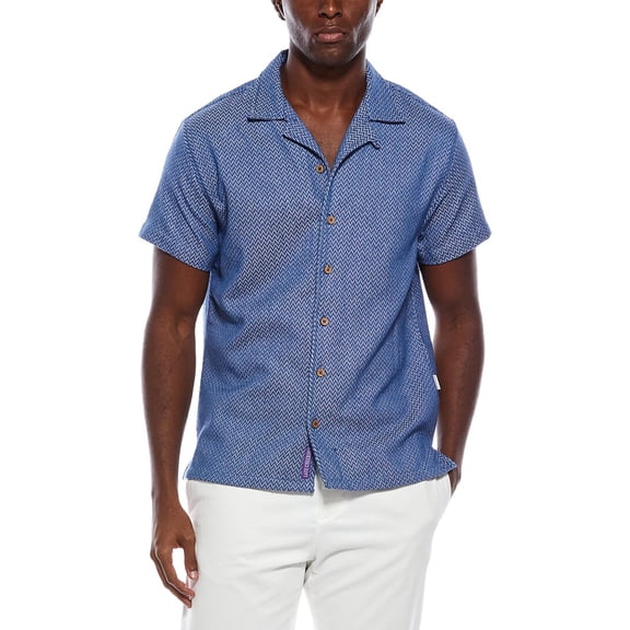 Sovereign Code mens Riviera Shirt, s, Blue