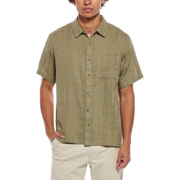 Sovereign Code mens Stripe Shirt, l, Green