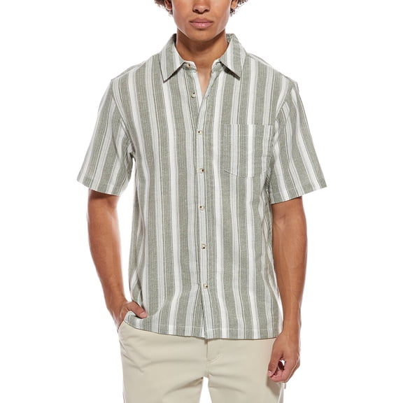 Sovereign Code mens Stripe Shirt, m, Green