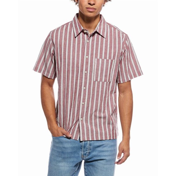 Sovereign Code mens Stripe Shirt, m, Red