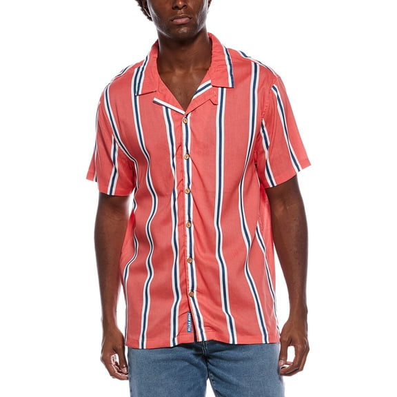 Sovereign Code mens Super Stripe Shirt, l, Red