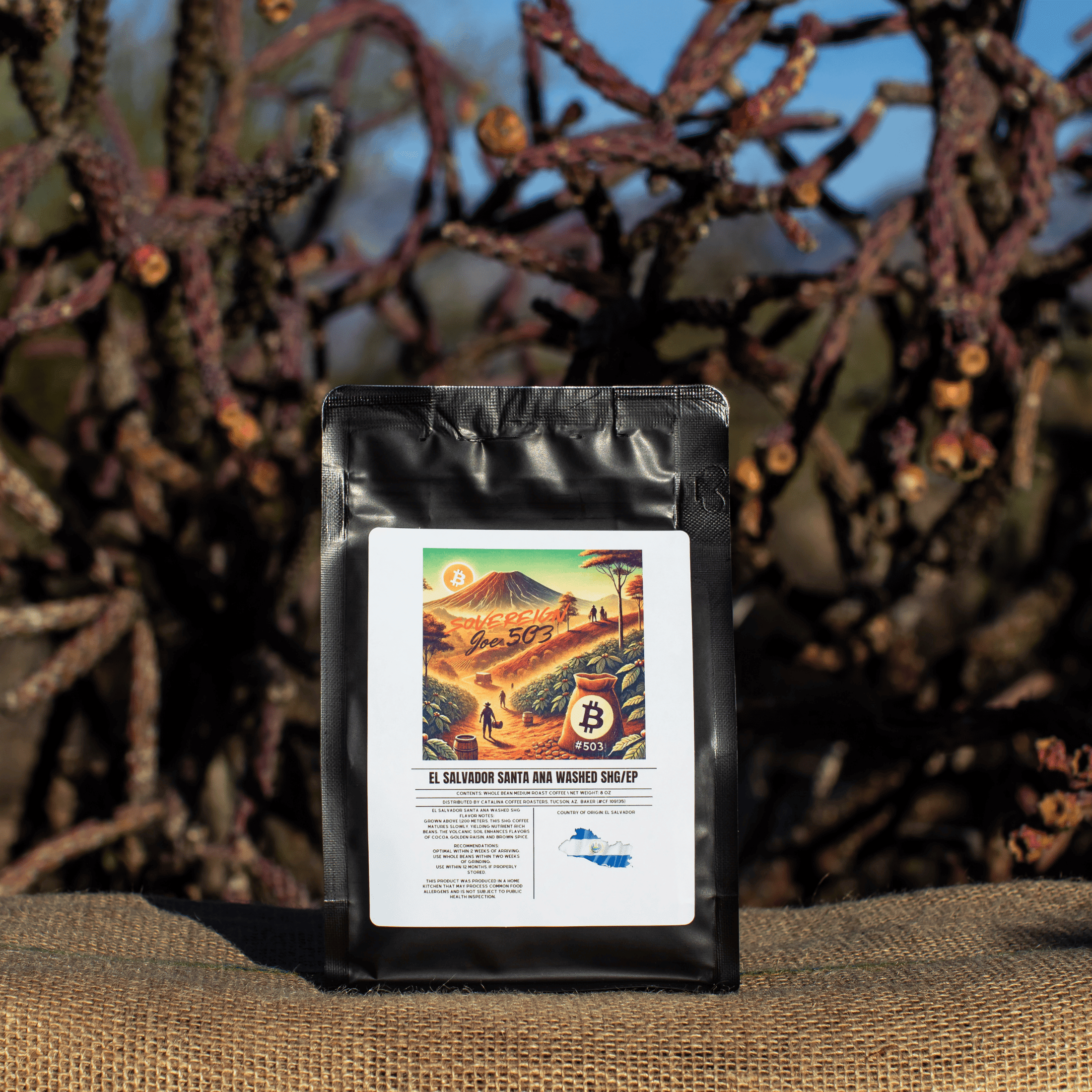 Sovereign Joe - 503 | Volcanic Heights Coffee - 1 lb - Whole Bean