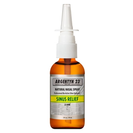 Sovereign Silver Argentyn 23®, Natural Nasal Spray, Sinus Relief, 2 fl oz (59 ml)
