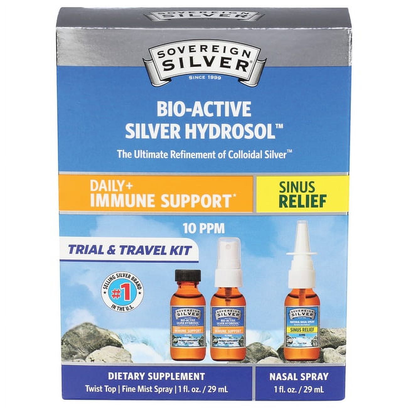 Sovereign Silver BioActive Silver Hydrosol for Immune Support