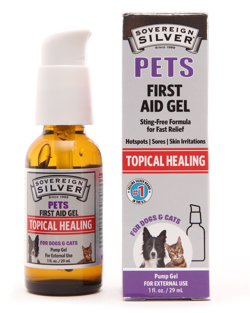 Sovereign Silver Silver First Aid Gel Topical Healing for Pets 1 fl