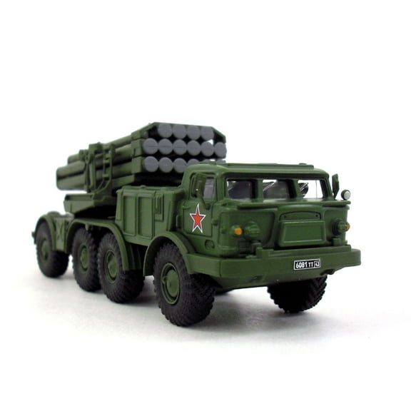 Soviet BM-27 Uragan-Hurricane Multiple Rocket Launcher 1/72 Scale Diecast Model