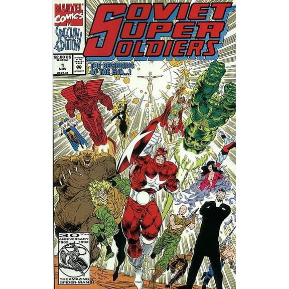 Soviet Super Soldiers #1 VF ; Marvel Comic Book