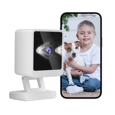 Sovmiku Wifi Indoor Security Cameras, 1080P Baby Monitor with Motion Detection for Home/Office/Baby,App Control