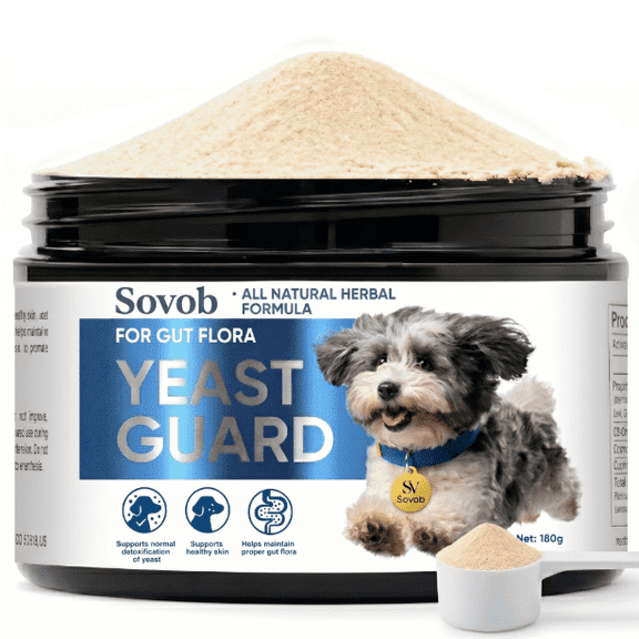 Sovob Dog Probiotic Powder with Caprylic Acid & Herbs, 180g