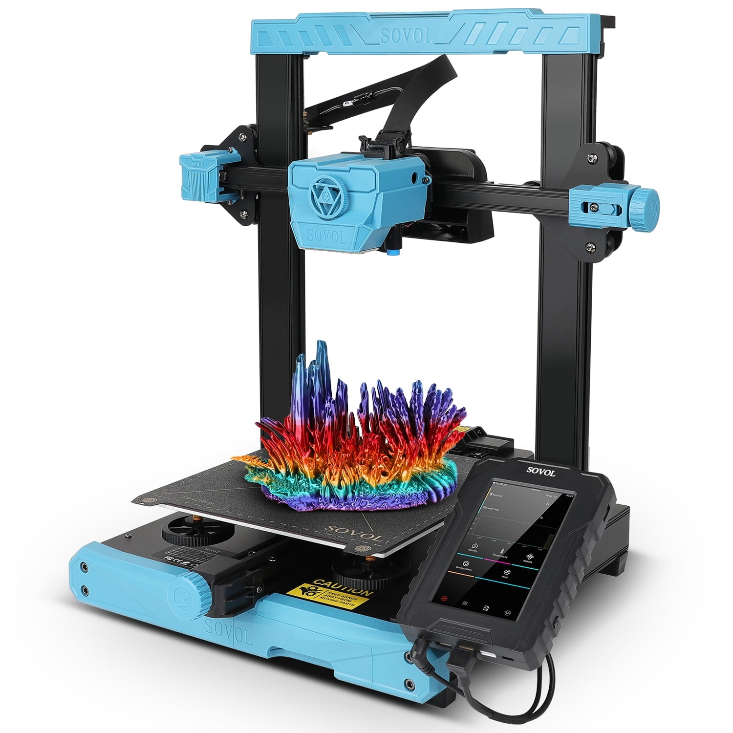 Sovol 3D SV07 3D Printer with Max Print Speed 500mm/s, 8.66x8.66x9