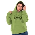 thumbnail image 1 of Sow Grow Garden Life Gardening Green Hoodie Sweatshirt Women Brisco Brands 3X, 1 of 6