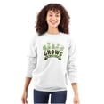 thumbnail image 1 of Sow Grow Garden Life Gardening Green Women Crewneck Sweatshirt Brisco Brands M, 1 of 6