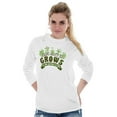 thumbnail image 1 of Sow Grow Garden Life Gardening Green Women's Long Sleeve T Shirt Brisco Brands S, 1 of 2