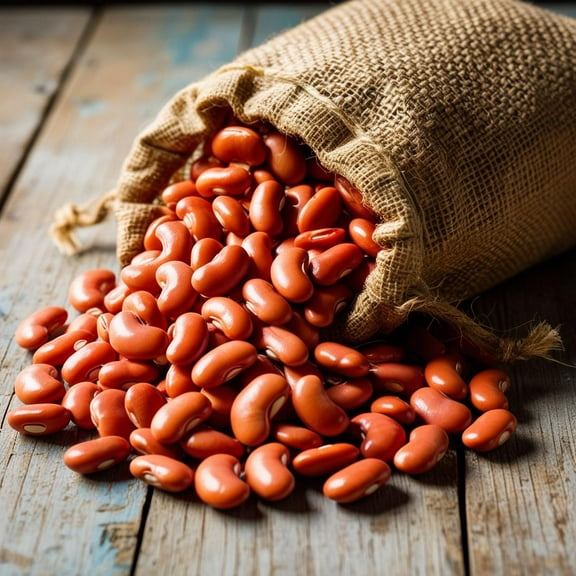 Sow Me Seeds Light Red Kidney Beans 3 Pack, Heirloom Non-GMO Garden Seeds for Planting (Approx. 105 Seeds)