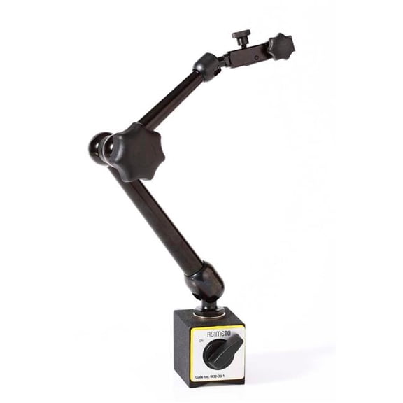 Sowa Tool & Machine B1122438 Asimeto 7602021 Articulating Arm Magnetic Base - 280 mm - 132 lbs