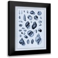 thumbnail image 1 of Sowerby, G.B. 11x14 Black Modern Framed Museum Art Print Titled - Shells: Sessile Cirripedes #2 (Blue), 1 of 5