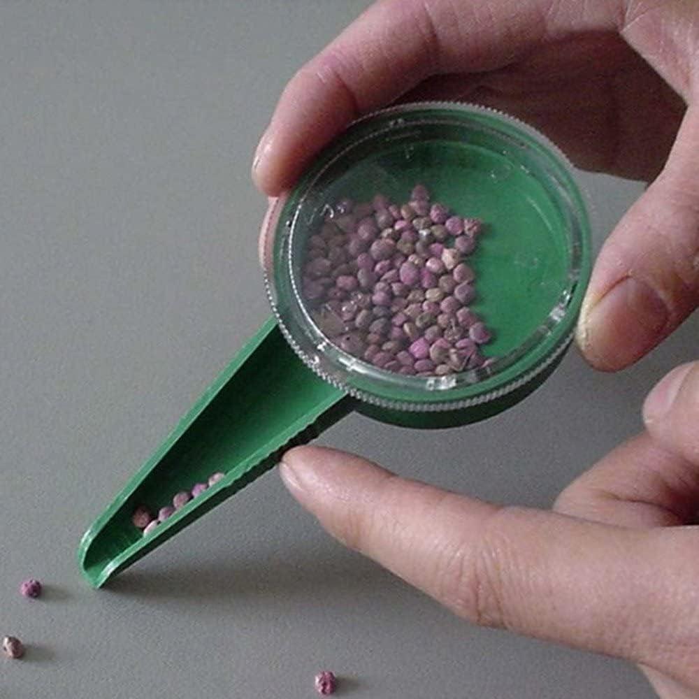 Sowing Seed Dispenser Adjustable Seed Drill Seeding Machine Hand Held