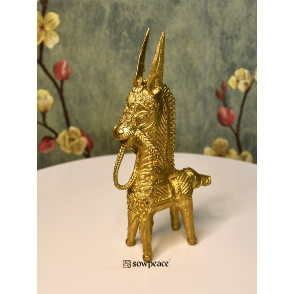 Sowpeace Golden Brass The Gump 8 inch Figurine Pack of 1