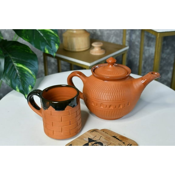 Sowpeace Terracotta Kettle: Artful Fusion for Home and Kitchen