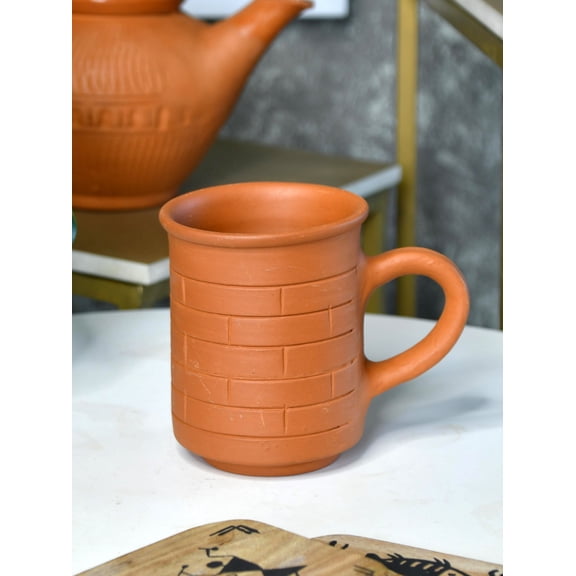 Sowpeace Terracotta Large Mug - Kitchen & Dining Drinkware (300ml)