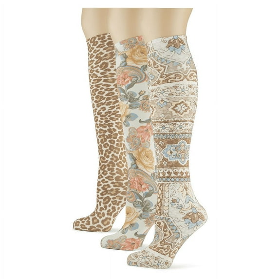 Sox Trot Knee High Socks Trouser Socks Elegante 3 Pack