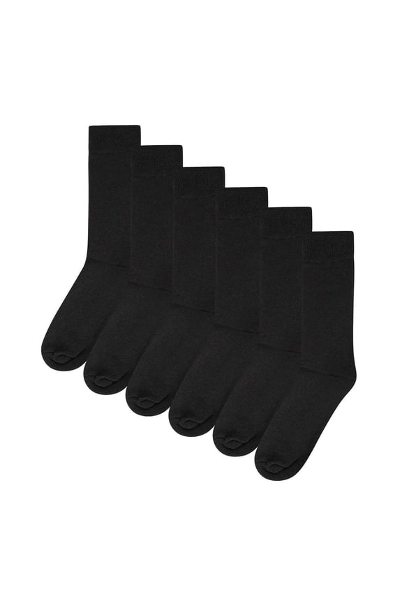 Mens Brushed Thermal Socks (Pack of 6)