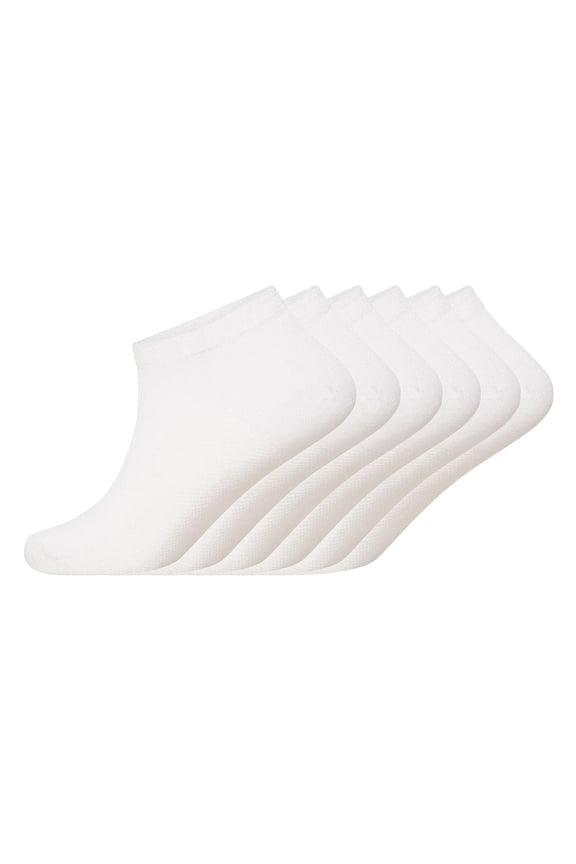 Womens Ankle Bamboo Trainer Socks (Pack of 6)