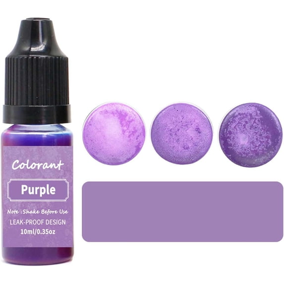 Soy Candle Dye 10ml – High Concentration Wax Colorant for Soy, Beeswax, , Soap, and Epoxy Resin DIY Crafting